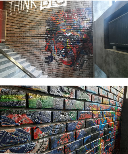 Роспись стен настенным принтером